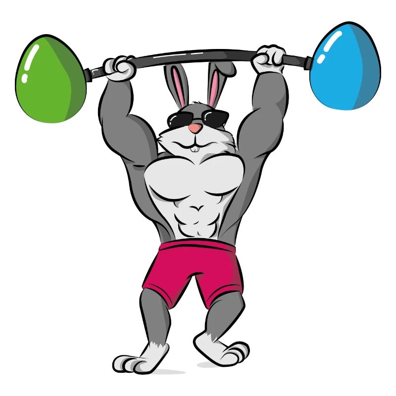 Cool Easter Easter Egg Dumbbell Sunglasses