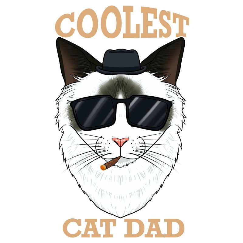 Chat le plus cool Papa I Ragdoll Chat Papa I Ragdoll Chat