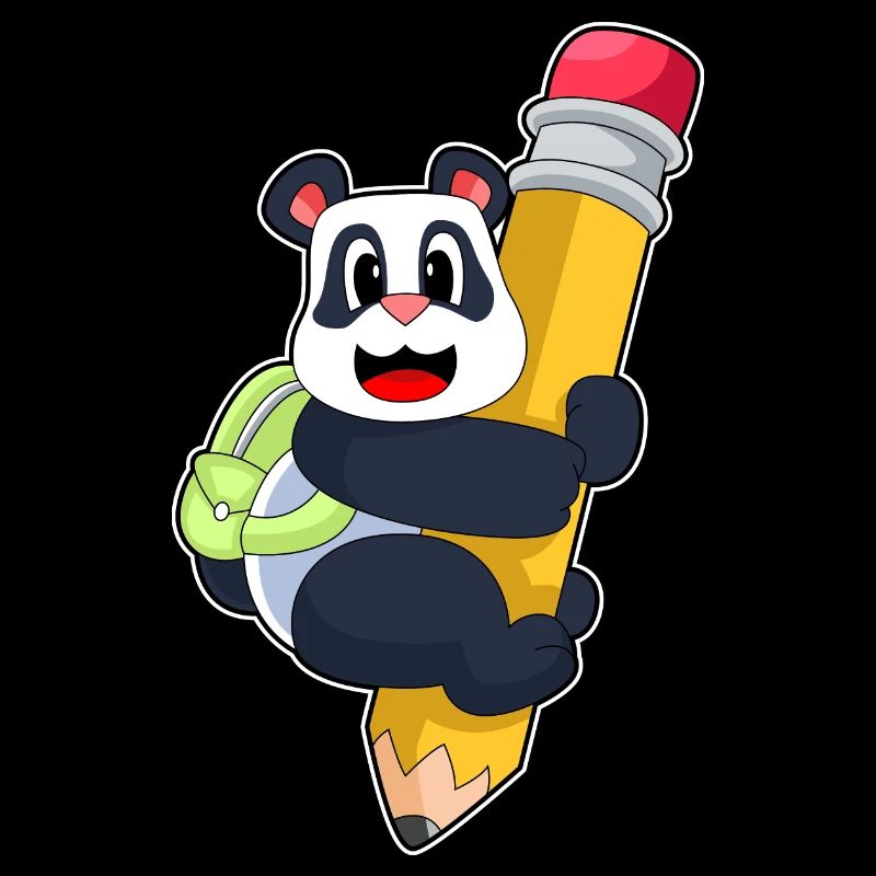 Panda Student Pencil