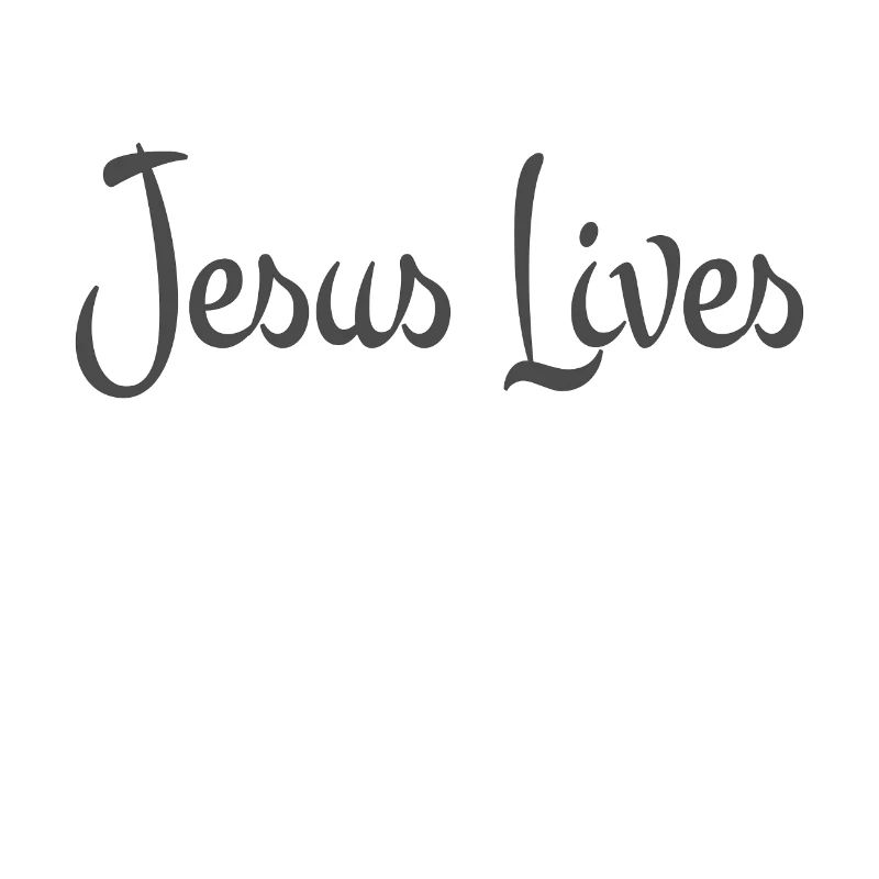 Conception chrétienne Jésus vit