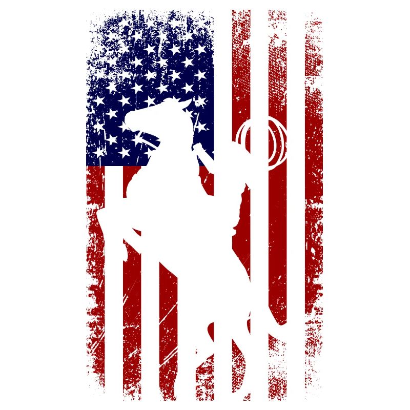 Cheval de drapeau des États-Unis