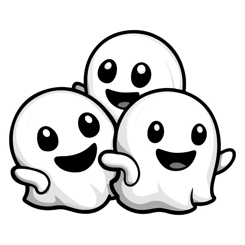 Fantômes Halloween Mignon Bébé