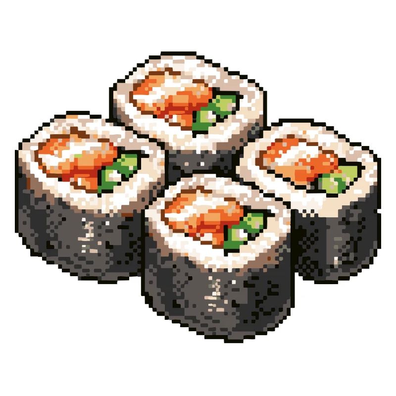 Sushi Pixel Icon