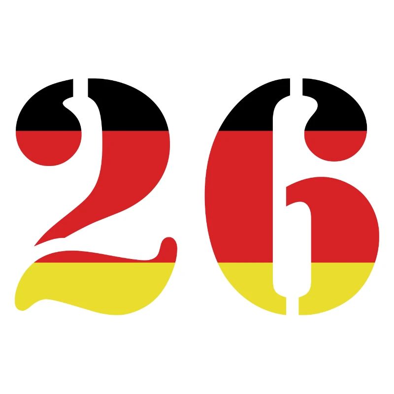 26 Number Jersey Germany