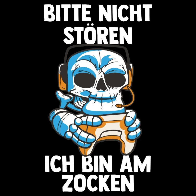 Gaming Skelett - Computer Videospiele Streaming