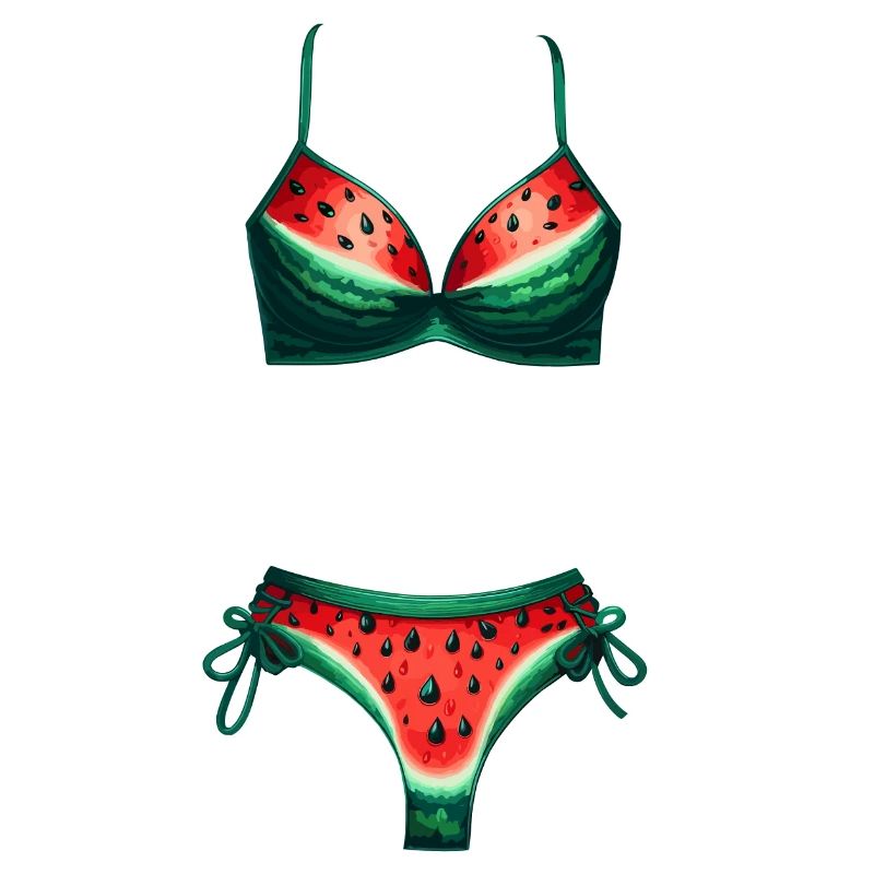 Chemise de bikini pastèque Cadeau pastèque