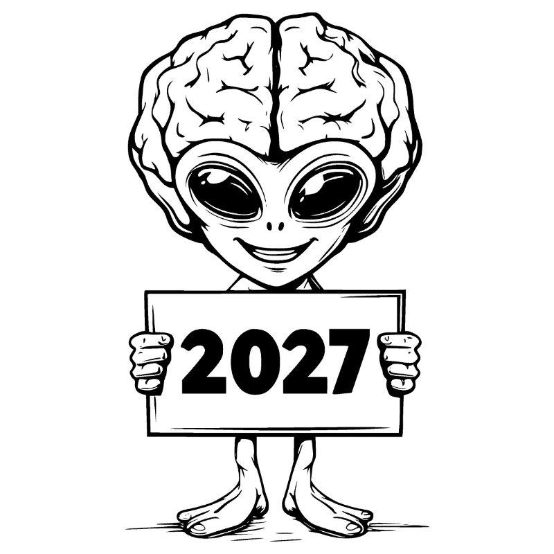 Alien with a brain