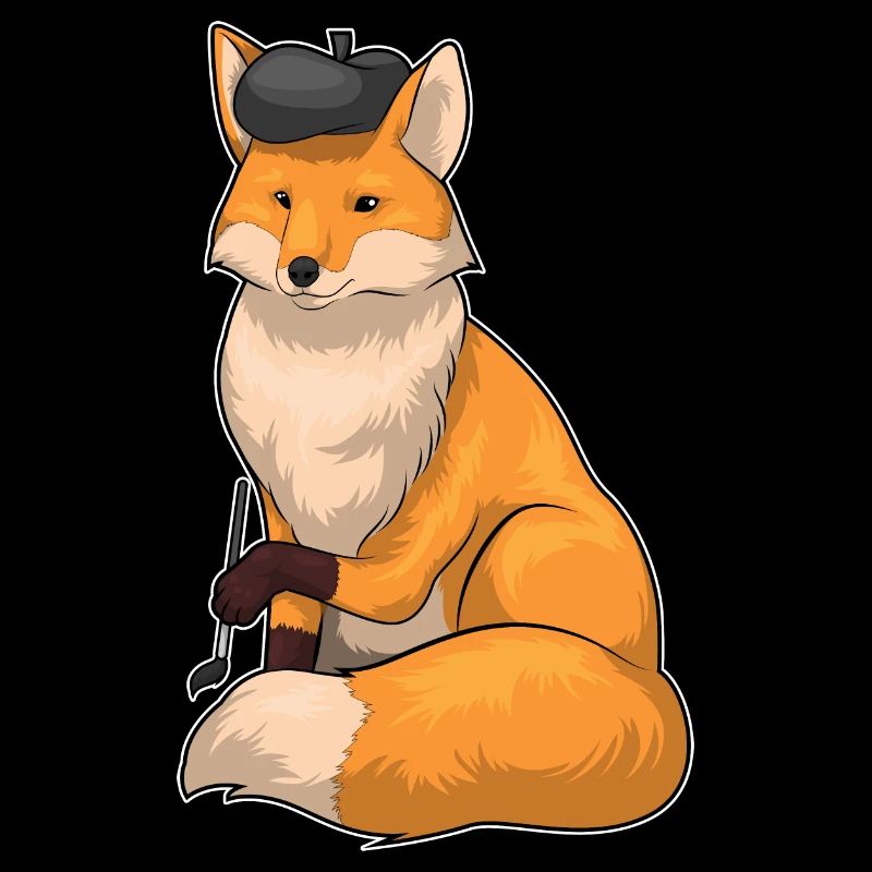 Fox Painter Brush Paint