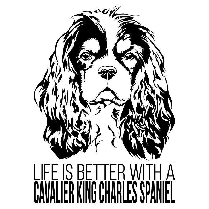 CAVALIER KING CHARLES SPANIEL life better Wilsigns