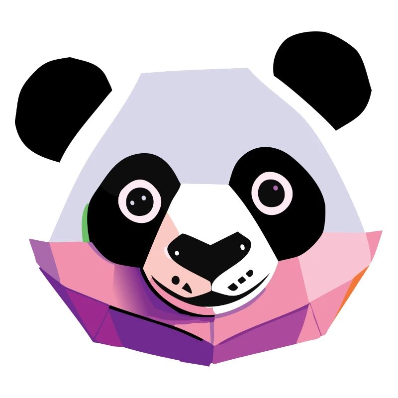 Panda Low Poly