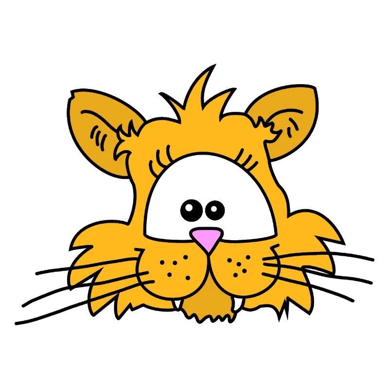 Lionne chat Mignon