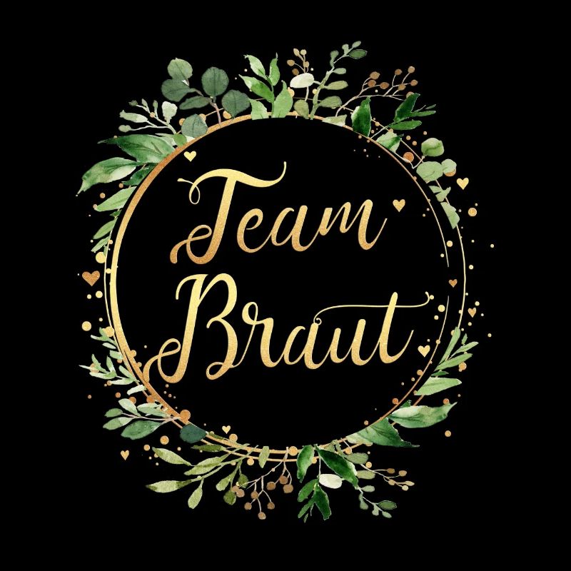 (leaf_frame_round_green_gold_team_braut)