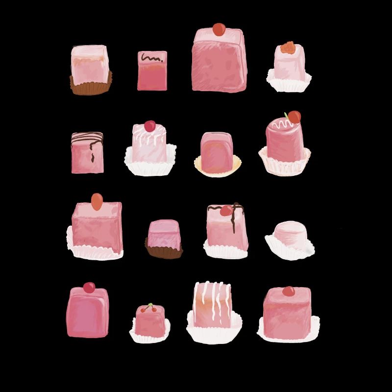 Sugar-sweet pink punch-crab
