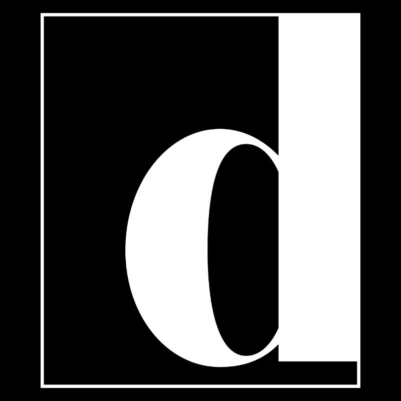 Letter alphabet d