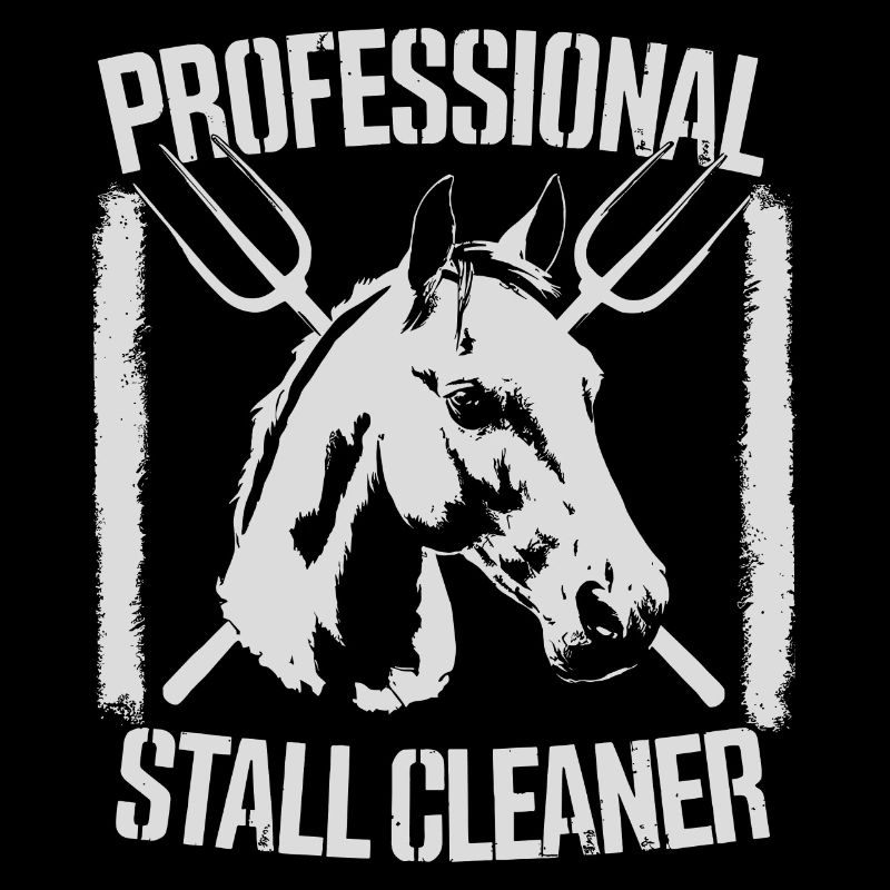 Humorous design for stable work