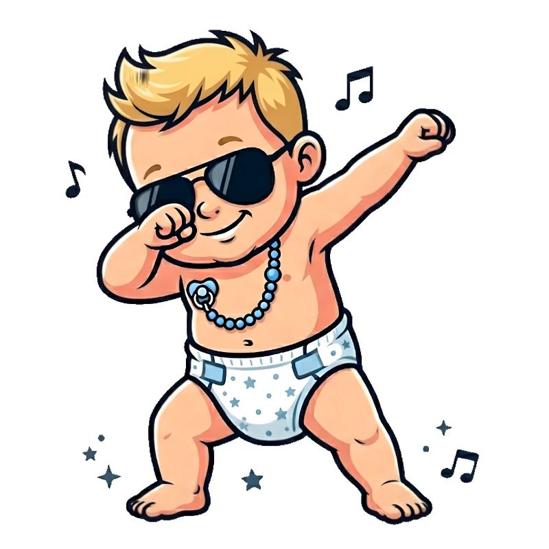 Bébé mignon – Garçon blond