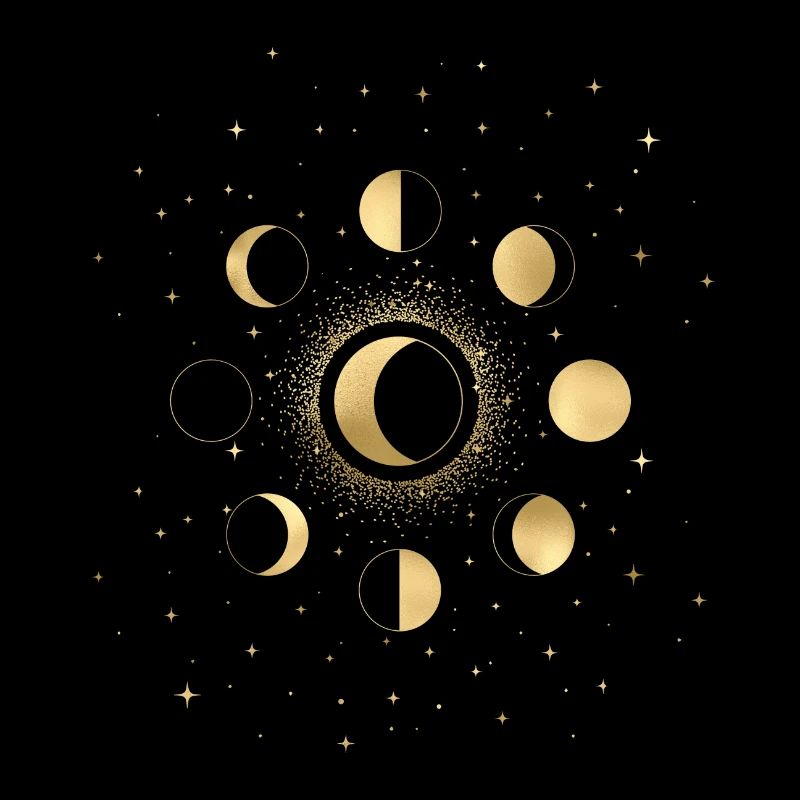 Phases de la lune d'or