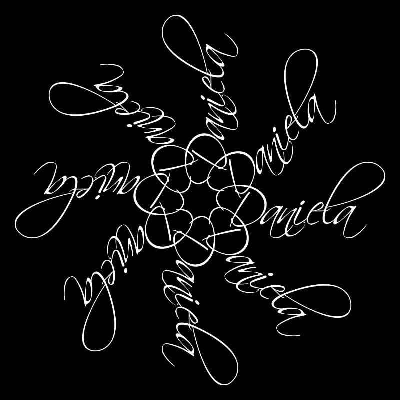 Daniela Name Namensmandala