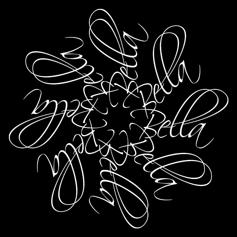 Bella Name Name Mandala