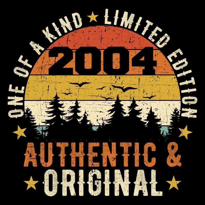 Original 2004 Geburtstagsgeschenk 2004 Authentisch