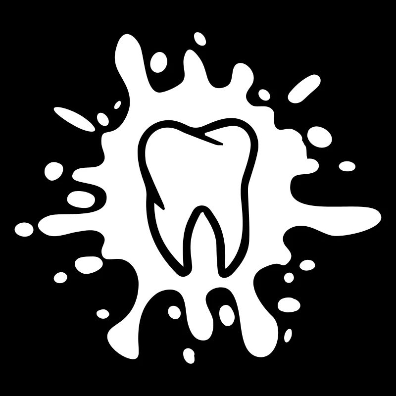 blob d'icône de dent