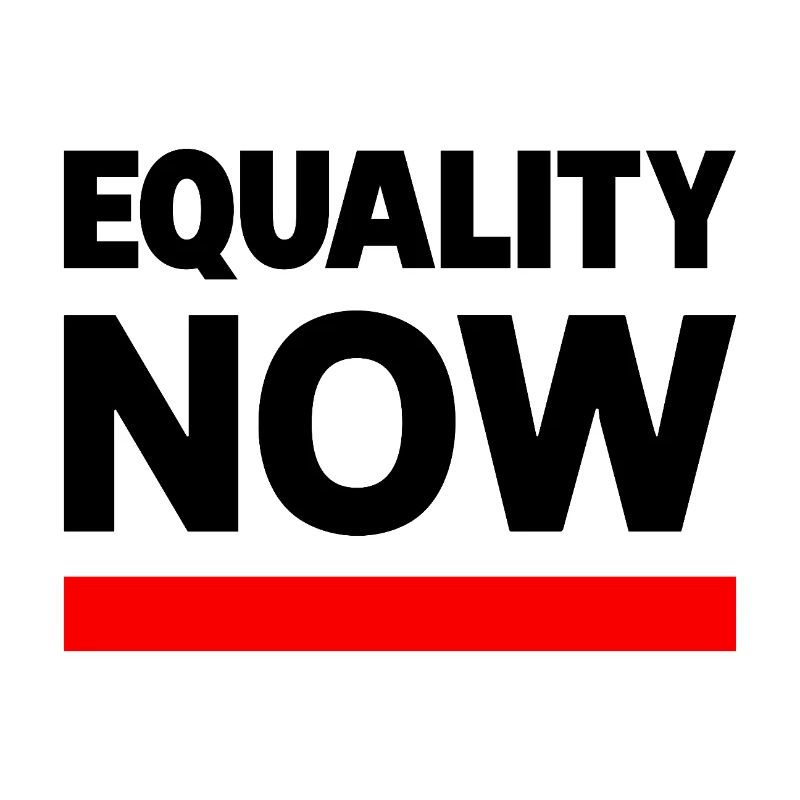 EQUALITY NOW Statement Slogan