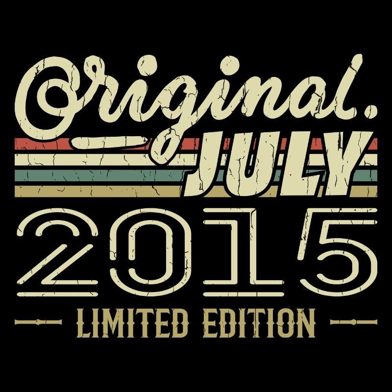 July 2015 Original Birthday Gift 2015