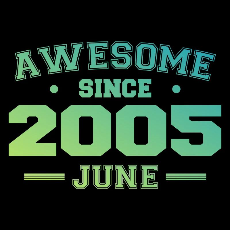 Juni 2005 Geburtstagsjahr 2005 Juni Geschenk 2005