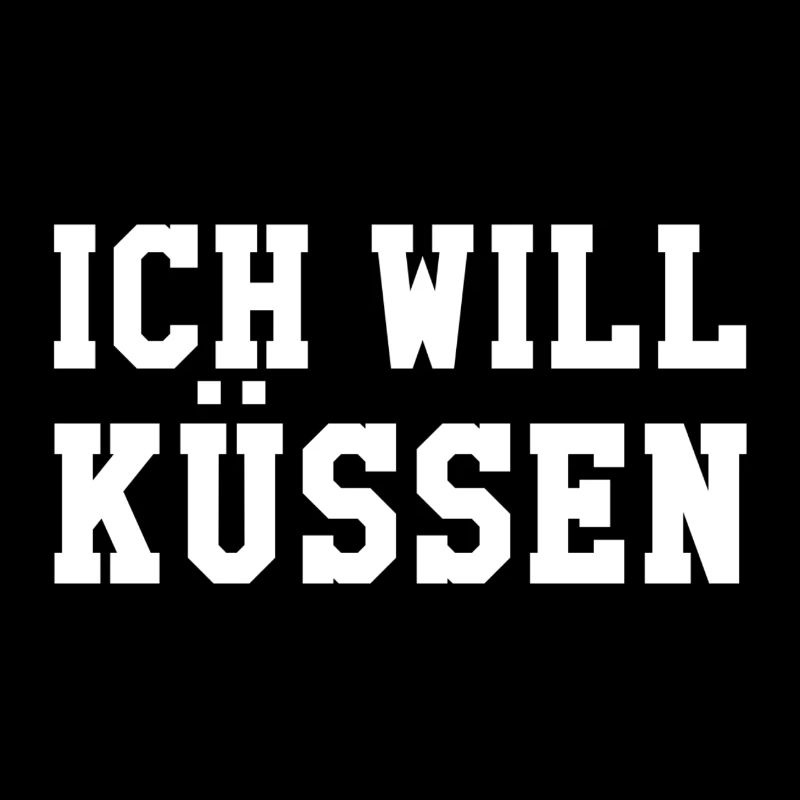 Ich will küssen