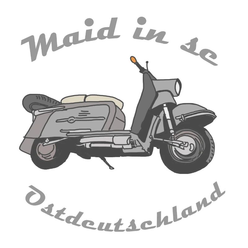 Fabriqué en RDA, scooter troll, simson, mobylette, ossi