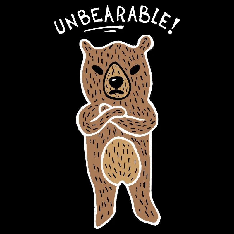 Unbearable Bear (White)