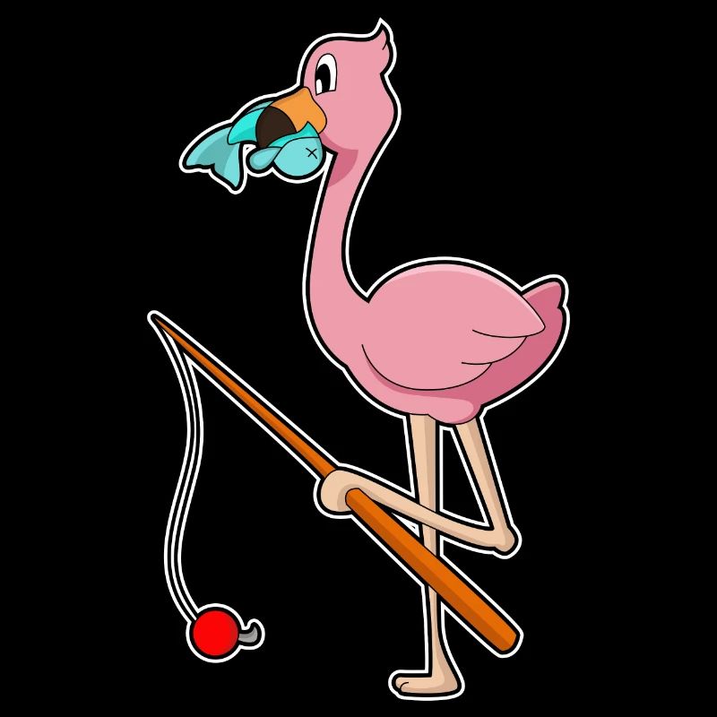 Flamingo Angler Angel Fish