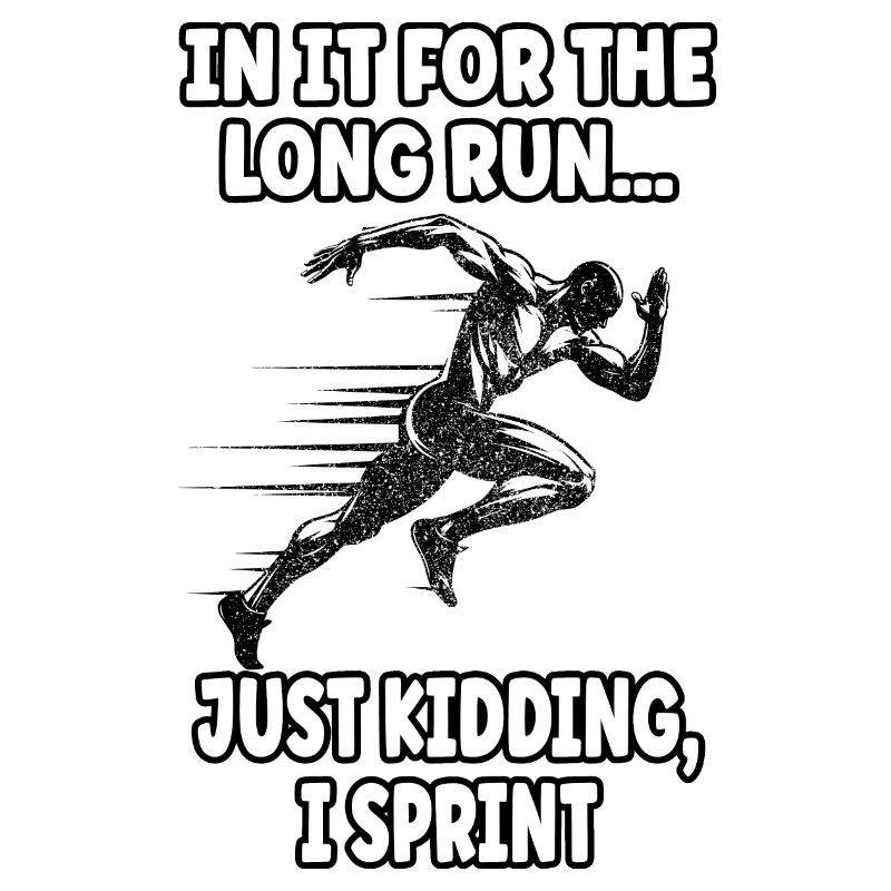 Bahnläufer Sprinter Sprint 100m Sprinter