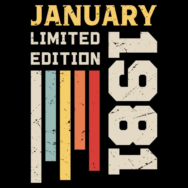 Januar 1981 - Januar 1981 Geburtstagsgeschenk