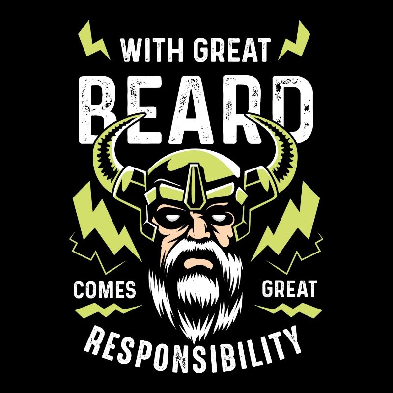 Big Beard Responsible Father Poison