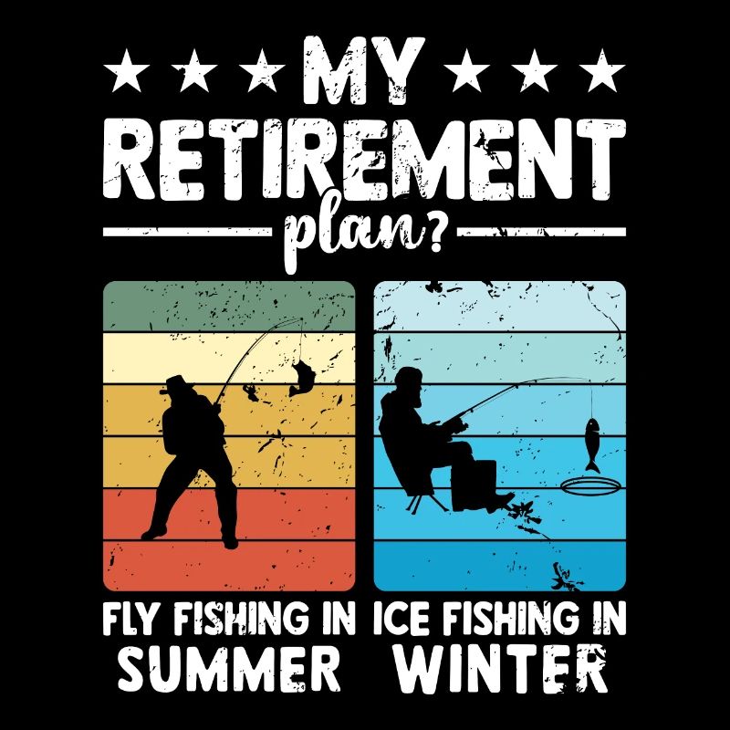 Pensionsplan Fliegenfischerei -Eisfischen