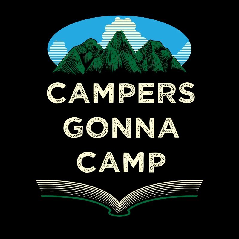 Campers will camp summer vacation tropical trip