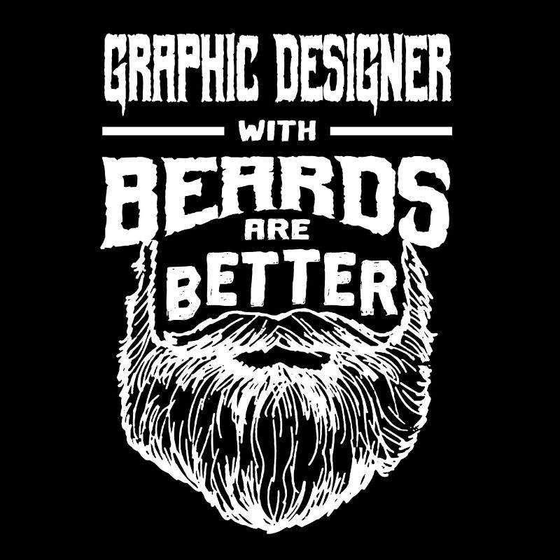 Graphic designers with beards are better graphic designer lus
