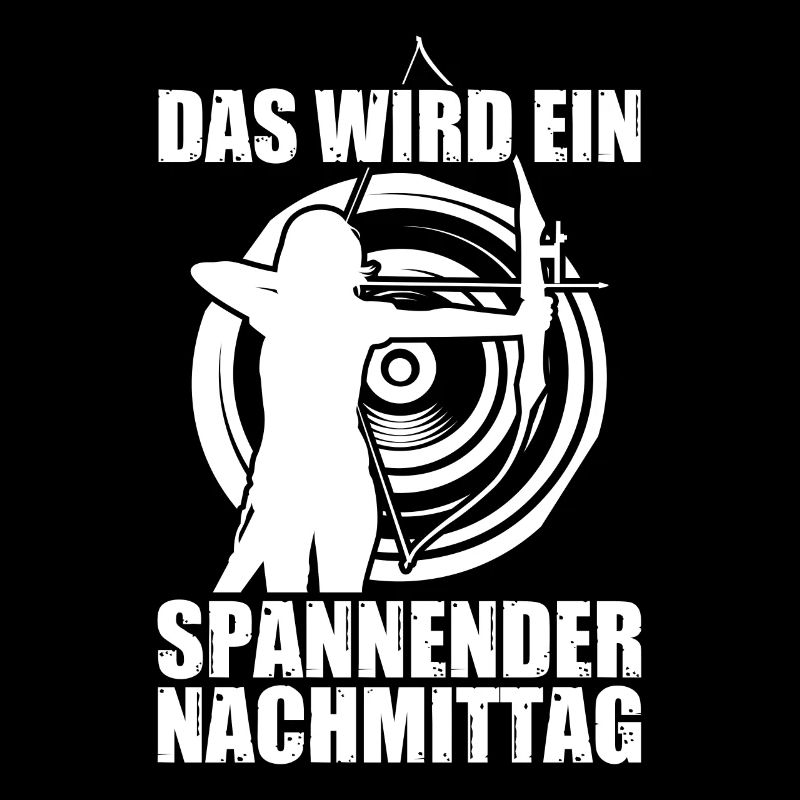 Spannender Tag Bogen Bogenschießen Bogenschütze