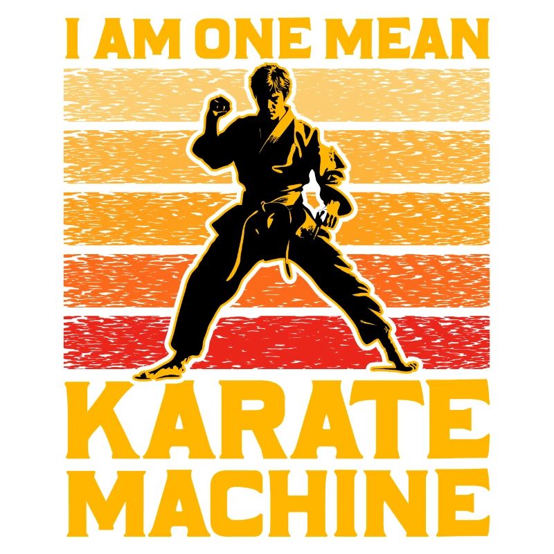 Je suis une méchante machine de karaté