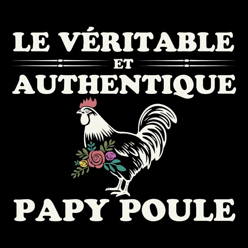 Die echte, authentische Papa-Henne