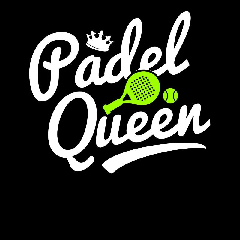 Padel Queen Funny Padel Ball Player