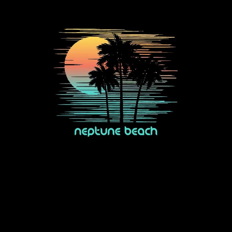 Neptune Beach Floride Vacances souvenirs élégantes