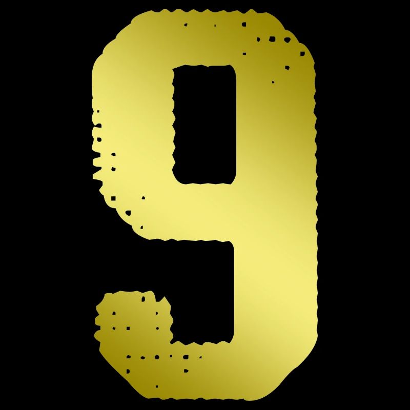 9 Number jersey