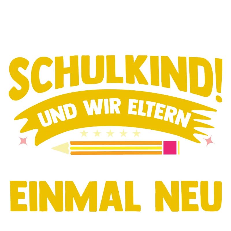 Eltern Schulkind Grundschule Erste Klasse Einschul