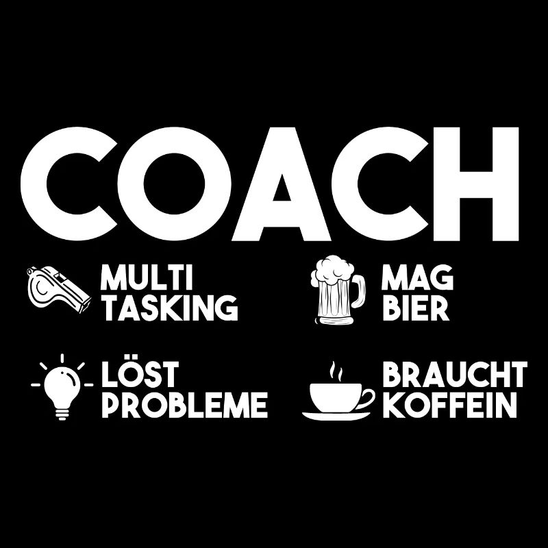 Bier Mannschaft Trainer Und Coach