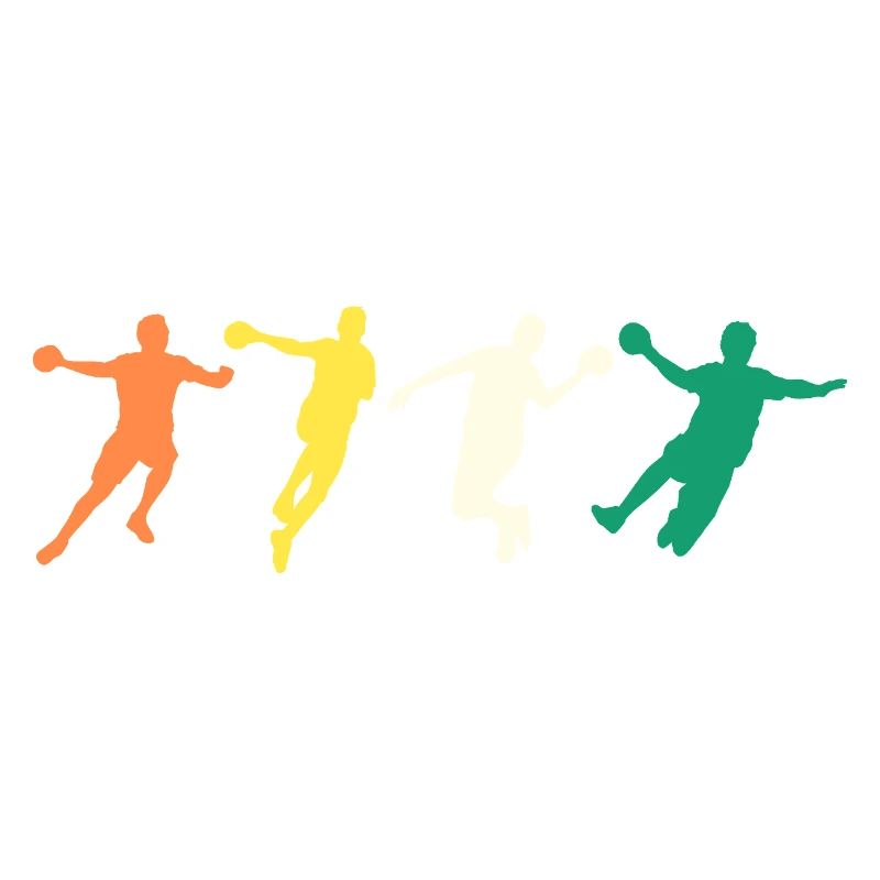 Handball Players Evolution Handball