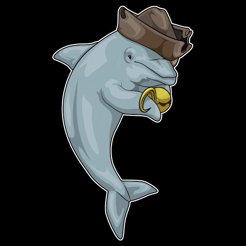 Dolphin Pirate Hook Hand
