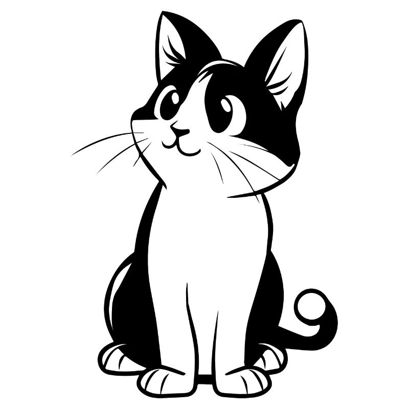 Katze Katzendame Katzenfreund Katzengesicht