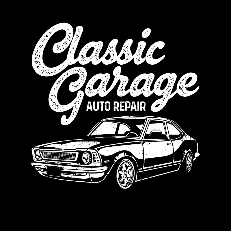 Retro Graphic Car Lover Car Mechanic Vehicle Techn